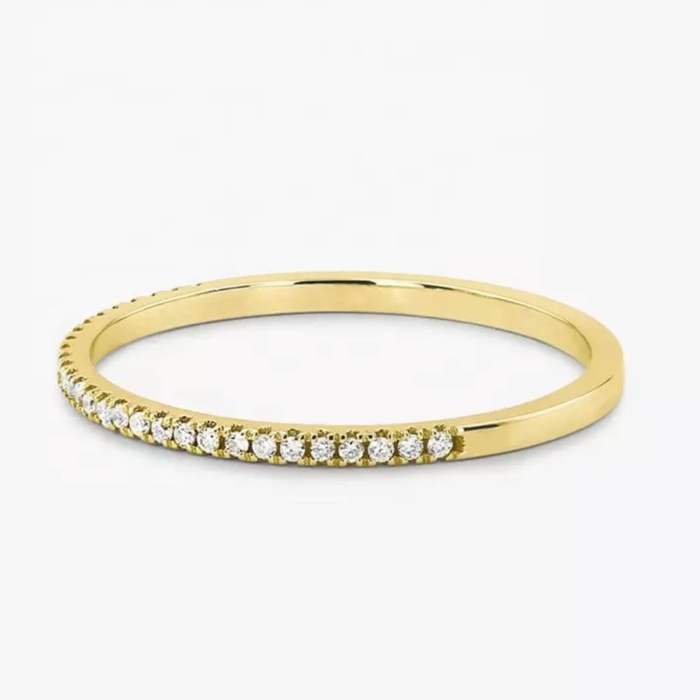 ✨SOLD OUT✨18K Gold Dainty Stackable Band.✨ - Picture 2 of 5